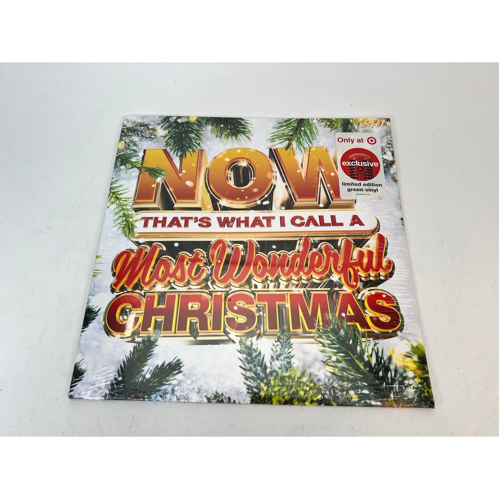 NOW That's What I Call A Most Wonderful Christmas Limited Edition Green Vinyl